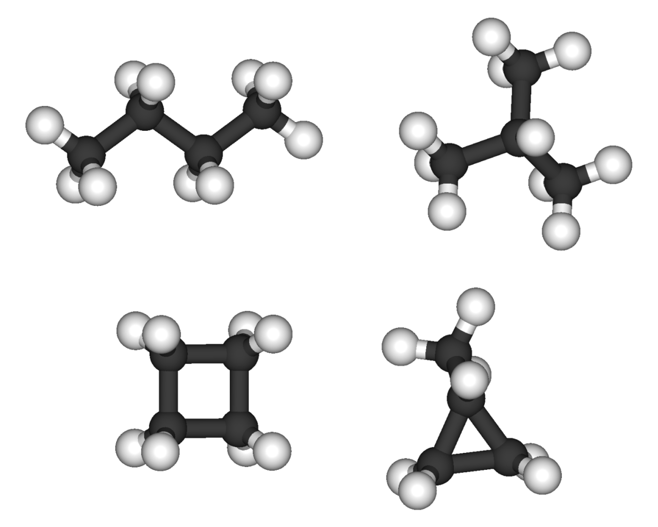 Saturated_C4_hydrocarbons_ball-and-stick_(C4H10_C4H8).png